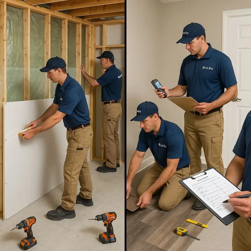 Repairs and Reconstruction process in Springdale, AR